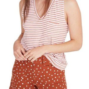 2 For$24 MADEWELL Whisper Stripe Tank Sz S, NWOT